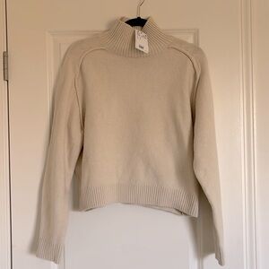H&M Beige Turtleneck Sweater